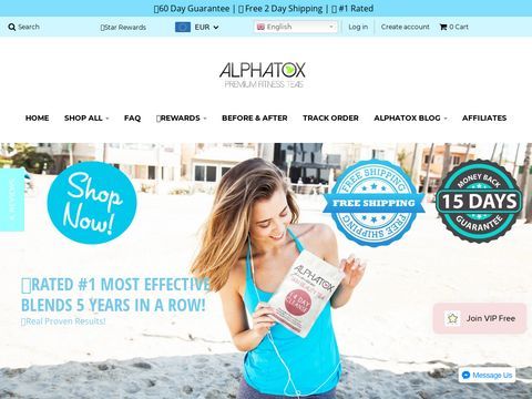 Alphatox Premium Fitness Teas