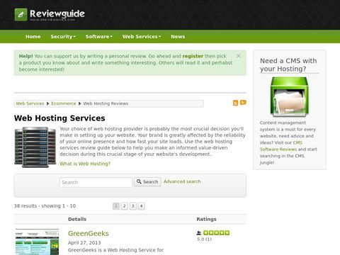 Different Web Hosting Services
