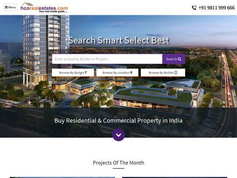 Hcorealestates.com-Real estates in Delhi/NCR