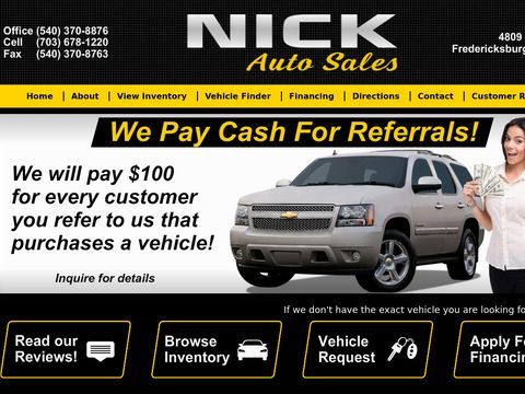 Nick Auto Sales