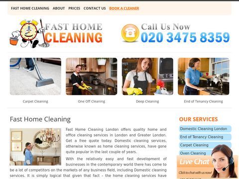 Fast Home Cleaning London Ltd.