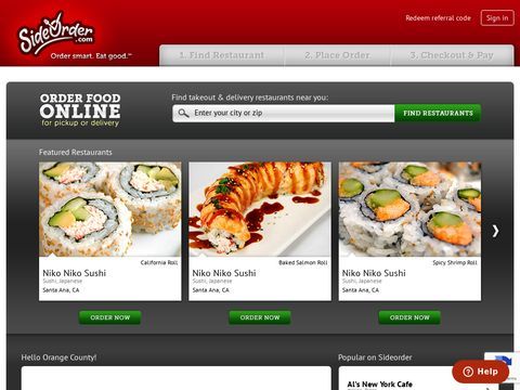 Orange County | Order Food Online | Restaurant Menus