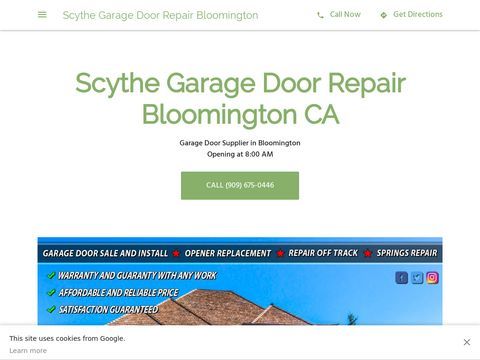 Scythe Garage Door Repair Bloomington