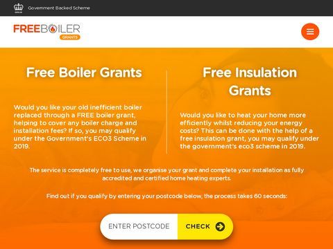 Free Boiler Grant Scheme