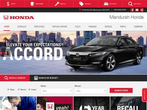 Honda Dealers in Perth WA | Peel Honda