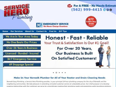 Norwalk Easy Plumbing Service