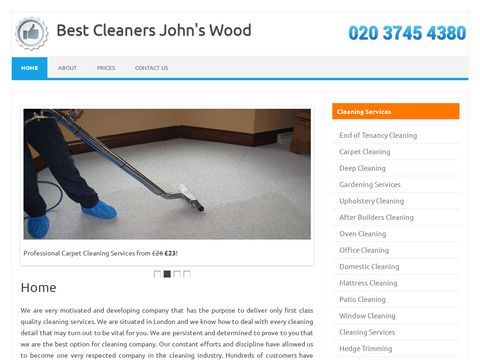 Best Cleaners Johns Wood