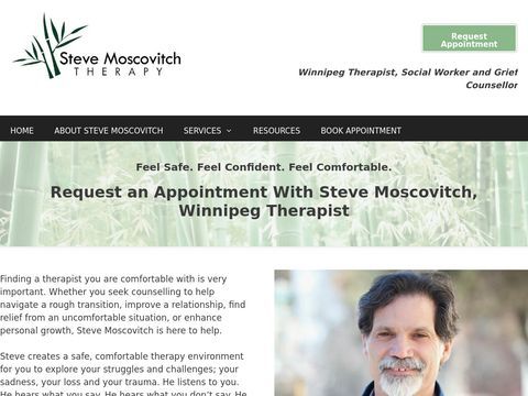 Steve Moscovitch Therapy Winnipeg