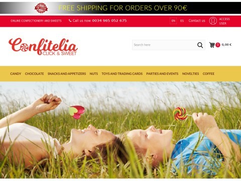 Confitelia.com online sweets shop