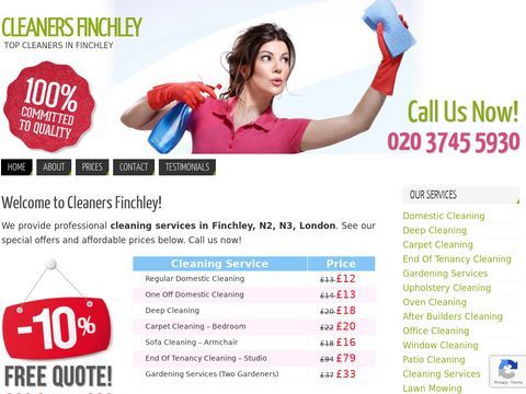 Cleaners Finchley Ltd.