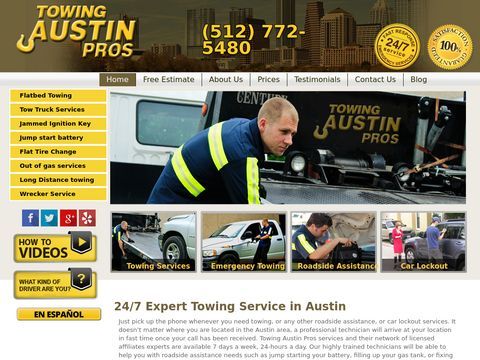 Towing Austin Pros | 24Hr Reputable Towing ServiceTowing San