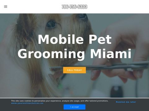 Miami Mobile Pet Grooming