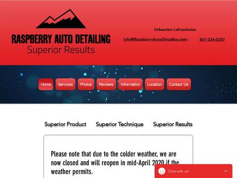 Raspberry Auto Detailing 