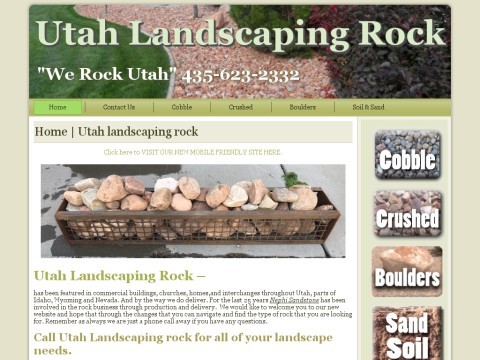 Utah Landscaping Rock