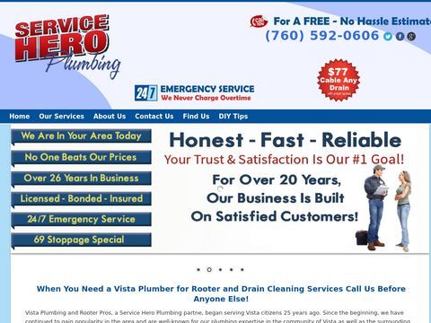Vista Plumbing and Rooter Pros