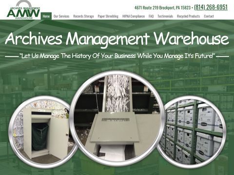 Archives Management Warehouse