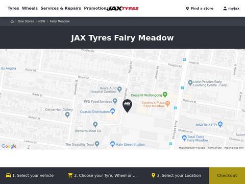 JAX Tyres Fairy Meadow