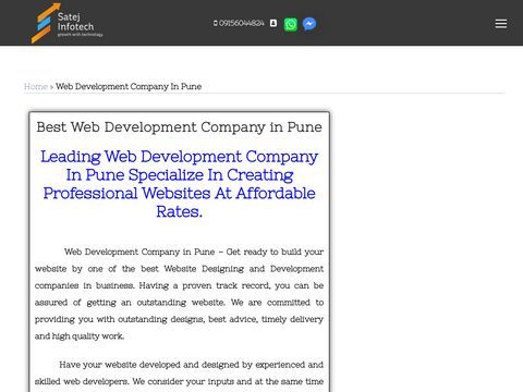 Web Design Company in Pune