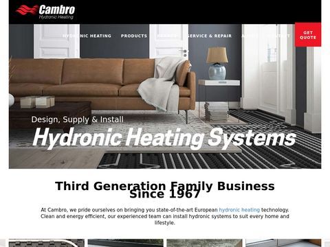 Cambro Hydronic Heating