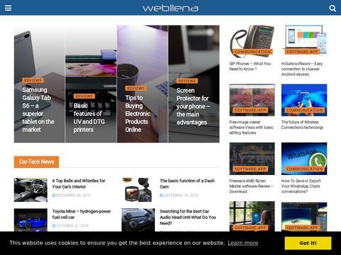 Tech News - Technology Web Blog | Webllena