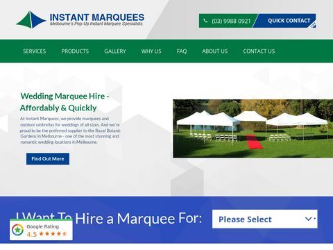 Instant Marquee Hire