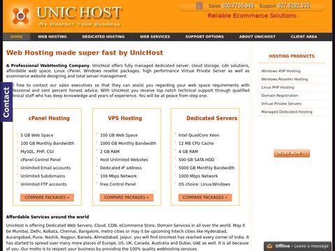 Web Hosting India