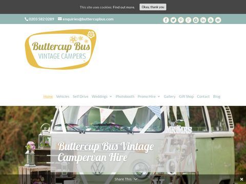 Buttercup Bus VW Camper Wedding Hire