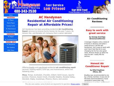 A/C Handyman - Air Conditioning Arizona & Rest of U.S.
