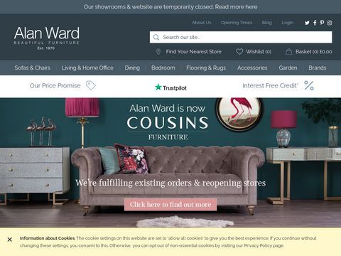 Alan Ward Furniture and Beds