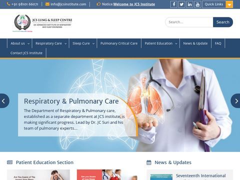 Respiratory and Sleep | 1st Pulmonologist