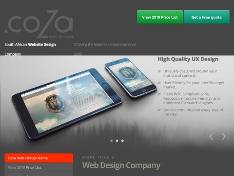 COZA web design and multimedia agency
