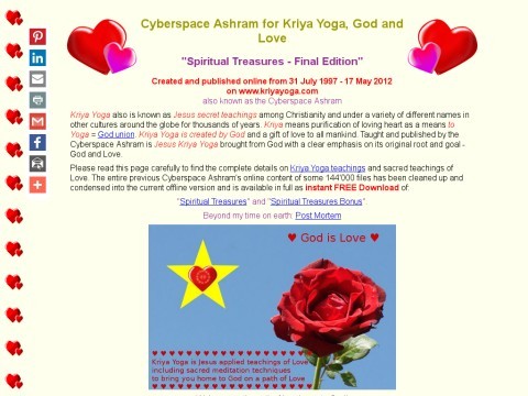 Kriya Yoga, God Yoga, Divine Love, God-rea