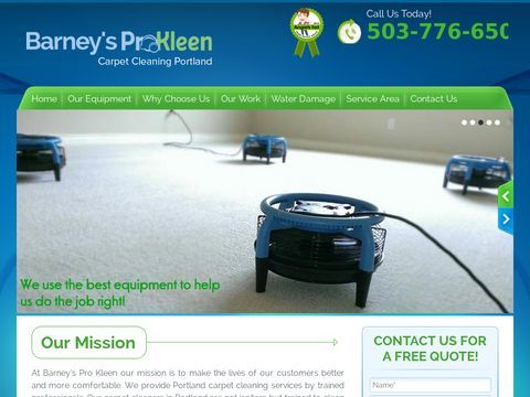 Barneys Pro Kleen Carpet Cleaning Portland