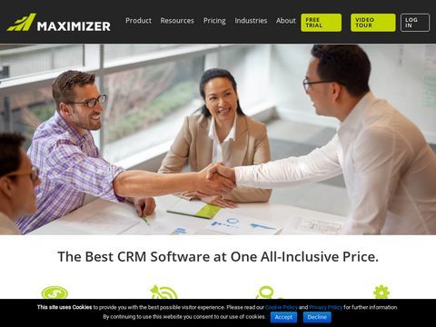 Get Maximizer Mobile CRM Software