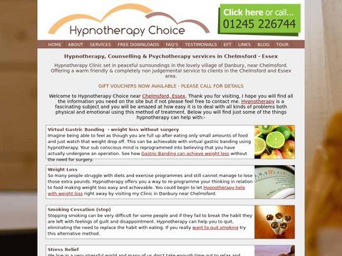 Hypnotherapist in Chelmsford Essex