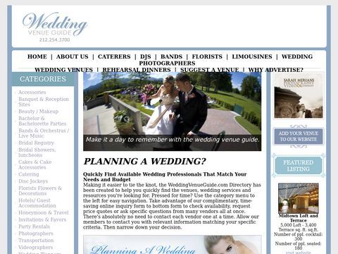 new york city wedding caterers-Wedding Venue Guide