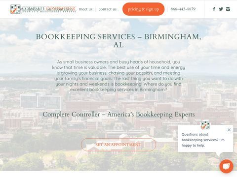 Complete Controller Birmingham, AL - Bookkeeping Service