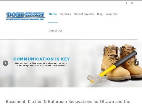 Done-Right Construction & Renovations Inc