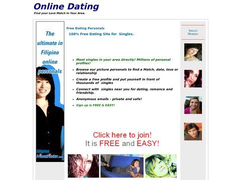 100% Free Dating Site for  Singles.