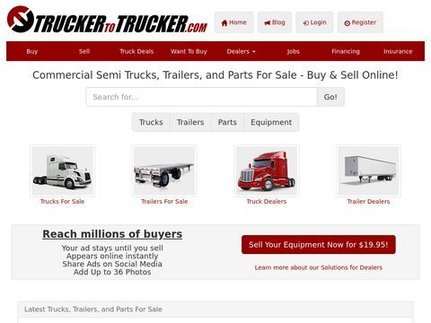 Trucks For Sale | Semi Trucks | Sell Trucks