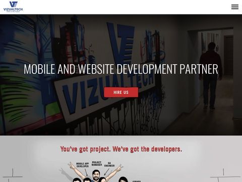 VizualTech - web site development company. Michigan