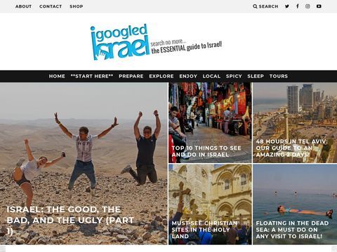 Your one-stop guide for all things Israel. Search, find, enjoy!