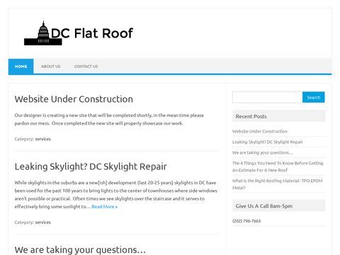 DC Flat Roof