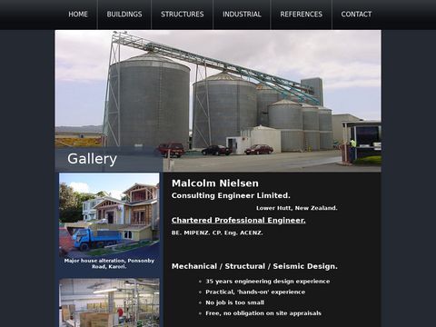 Malcolm Nielsen, Consulting Engineer | Industrial, Mechanical System Design | Lower Hutt