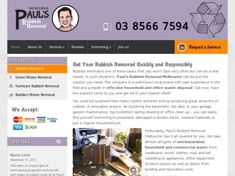 Pauls Rubbish Removal Melbourne