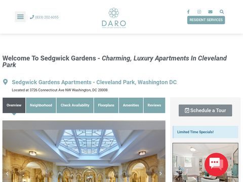 Sedgwick Gardens Apartments in DC