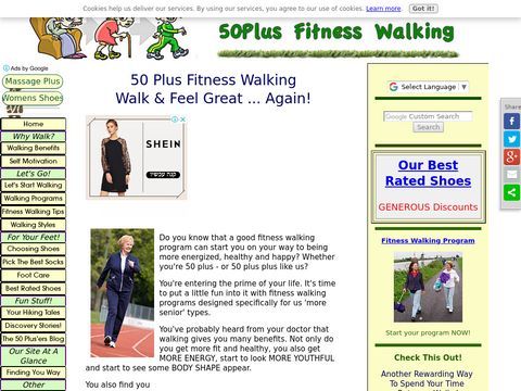 50 Plus Fitness Walking