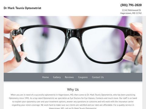 Dr Mark Teunis Optometrist