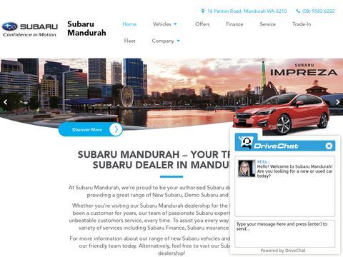 Subaru Dealer in Perth | Car Dealers Mandurah | Peel Subaru