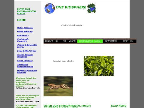 One Biosphere
